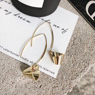 Geometric Drop Earring As Shown In Figure - One Size