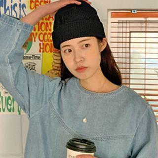 Transitional Rib-knit Beanie