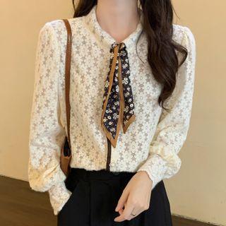Flower Lace Blouse