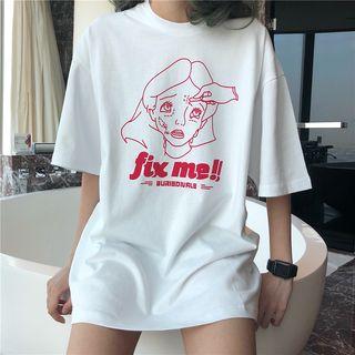Short Sleeve Printd Tee