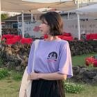 Chocolate Cake Printed T-shirt