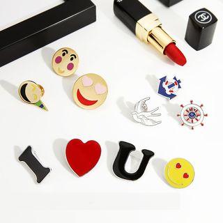 Cartoon Brooch Set