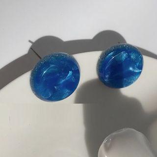 Glitter Bead Ear Stud