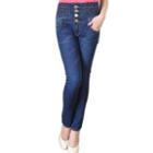 High-waist Denim Jeans