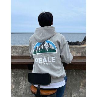 Kangaroo Letter Illustrated Hoodie