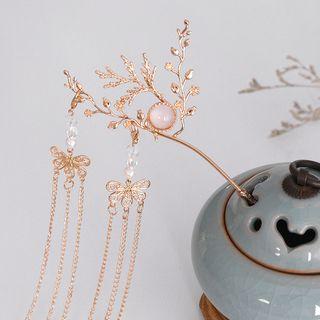 Alloy Branches Hair Stick Rose Gold - One Size