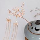Alloy Branches Hair Stick Rose Gold - One Size