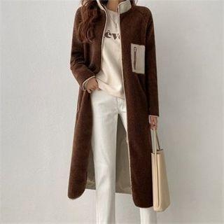 Reversible Fleece Long Jacket