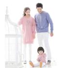 Family Matching Letter Long-sleeve Sweatshirt