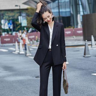 One-button Blazer / Long-sleeve Blouse / Dress Pants / Skirt