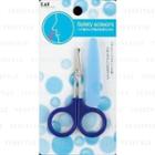 Kai - Scissors For Nostril Hair With Rounded Tip & Cover 1 Pc