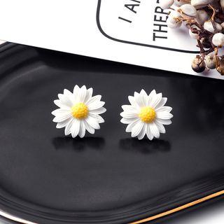 Flower Stud Earring 1 Pair - As Shown In Figure - One Size
