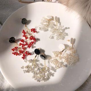 Faux Crystal Fringed Earring