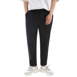 Plus Size Linen Blend Dress Pants