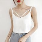 Chiffon V-neck Camisole Top
