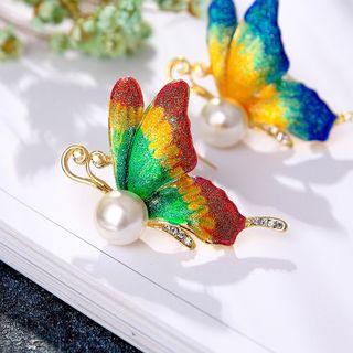 Embellished Butterfly Brooch