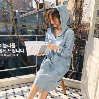 Boxy-fit Hoodie Dress