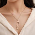 Face Necklace 4309 - 01 Kc Gold - One Size