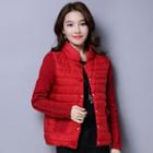 Knit Panel Padded Jacket