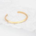 Stainless Steel Open Bangle