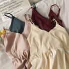 Layered Sleeveless Midi Dress In 6 Colors