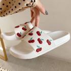 Cherry Print Slippers