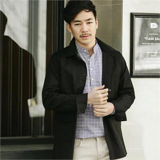 Washed Shirt Jacket