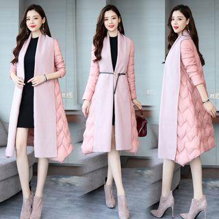 Padded Open-front Coat