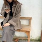 Plain Coat Coffee - One Size