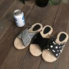 Woven Flat Slippers