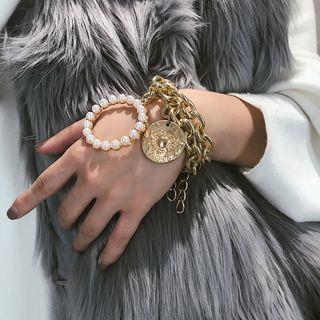 Pendant Chain Bracelet / Set