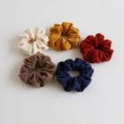 Plain Corduroy Scrunchie