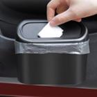 Car Adhesive Plastic Trash Bin / Trash Bag / Set