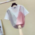 Mock Two-piece Short-sleeve Tee