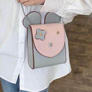 Mouse Ear Mini Square Crossbody Bag