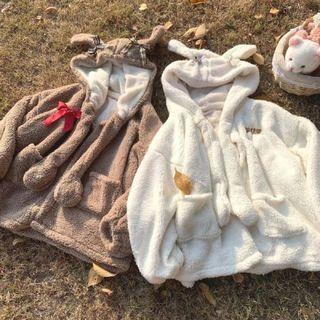 Plain Fleece Pocket Hoodie