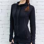 Sports Hooded Zip-up Jacket