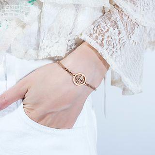 Stainless Steel Tree Bracelet