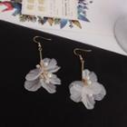 Petal Drop Earring / Petal Clip-on Earring