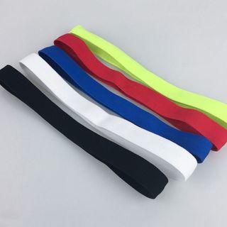 Sport Plain Elastic Headband