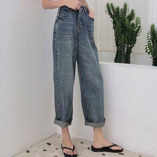 Wide-leg Jeans As Shown In Figure - One Size