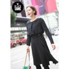 A-line Belted Dress