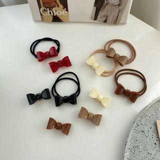 Ribbon Layered Hair Tie / Hair Clip