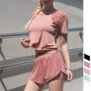 Set: Quick Dry Short-sleeve T-shirt + Shorts