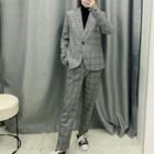 Plaid Blazer / Plaid Dress Pants