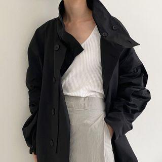 Irregular Buttoned Jacket