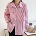 Strip / Plain Shirt (various Designs)