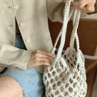 Net Knit Bucket Bag & Pouch