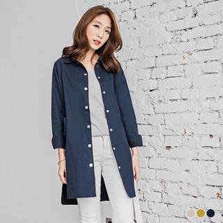 Tweed Longline Jacket