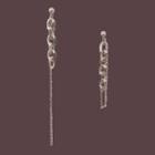 Asymmetrical Chain Drop Earring